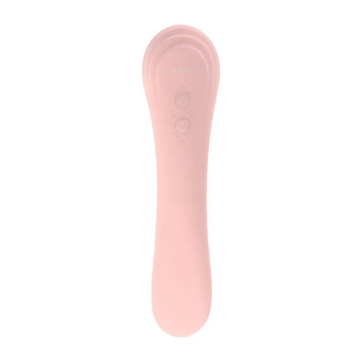 Anal vaginal vibrator with clitoral sucker Clitoral stimulator Pink Obsession