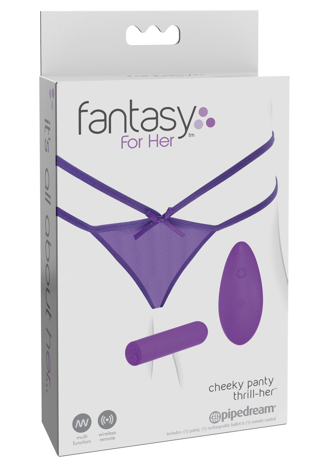 vibratore vaginale con slip Petite Panty Thrill Her