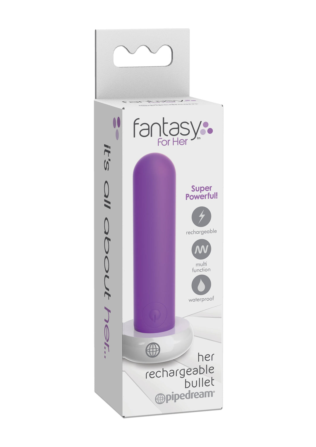 Her Rechargeable Bullet vaginal vibrator