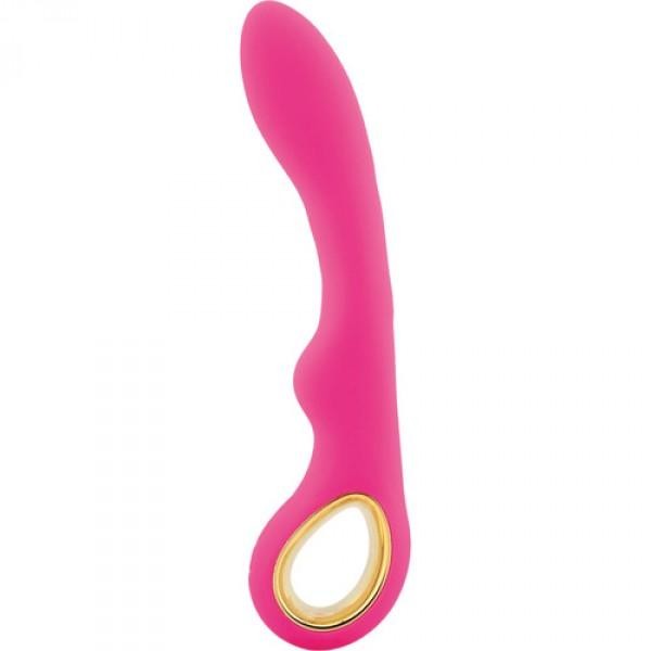 Silicone vaginal vibrator rechargeable dildo vibromassager realistic vibrating penis pink