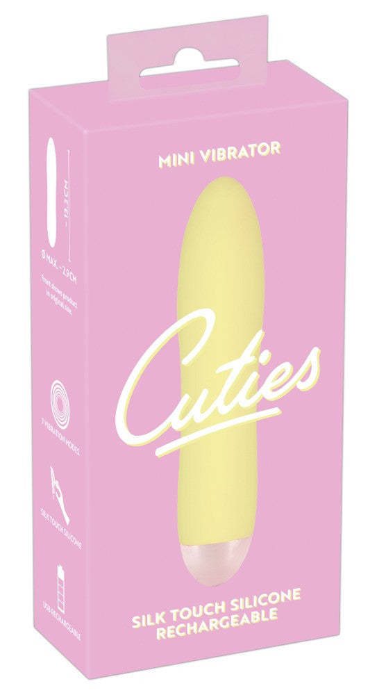 Cuties Mini Vibrator Realistic Silicone Vaginal Vibrator