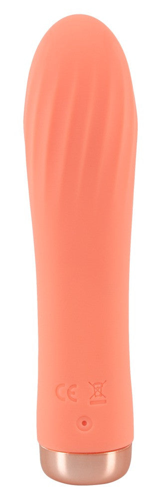 Mini Ribbed Vibrator - 13.5cm