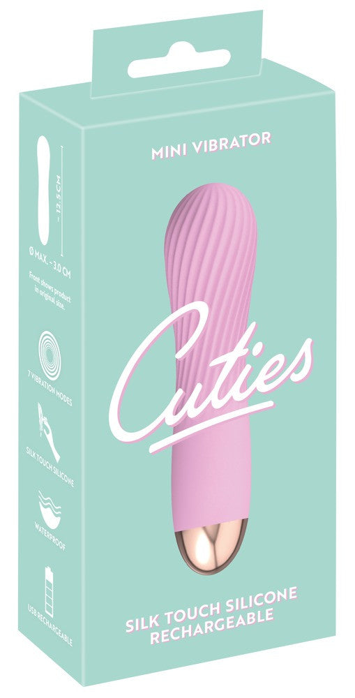 Cuties Mini Vibrator Realistic Silicone Small Vaginal Vibrator