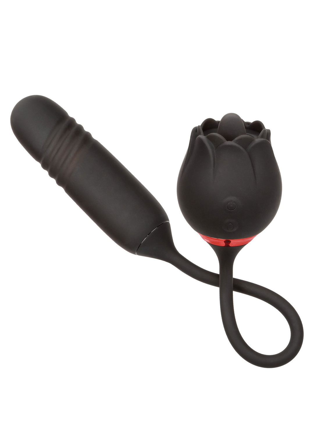 French Kiss Elite Romeo vaginal vibrator stimulates clitoris