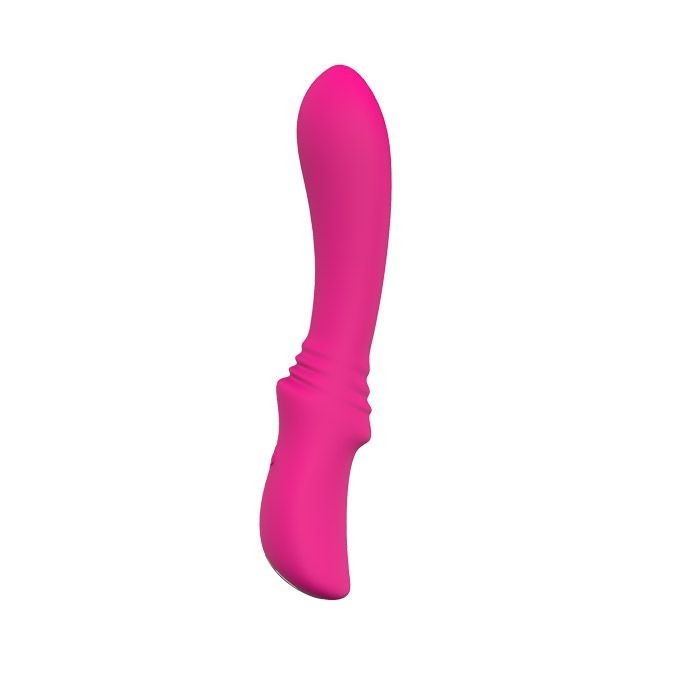 Vaginal stimulator vibrator for women in pink convex vibrating dildo silicone dildo