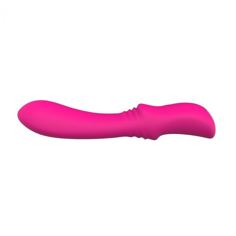 Vaginal stimulator vibrator for women in pink convex vibrating dildo silicone dildo