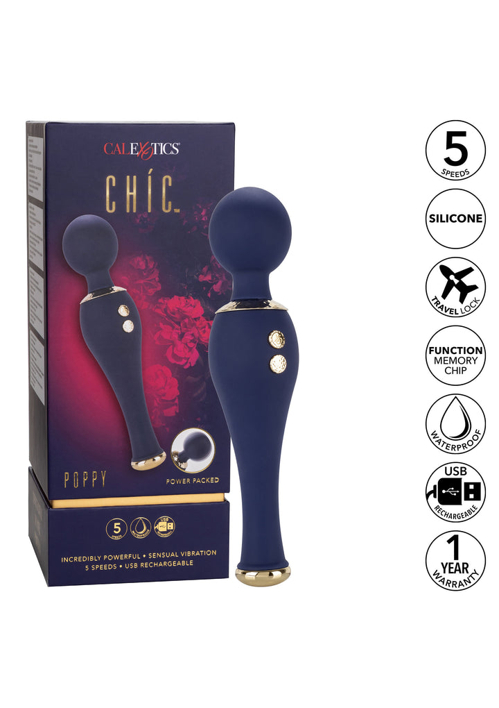 Chic Poppy wand vibrator