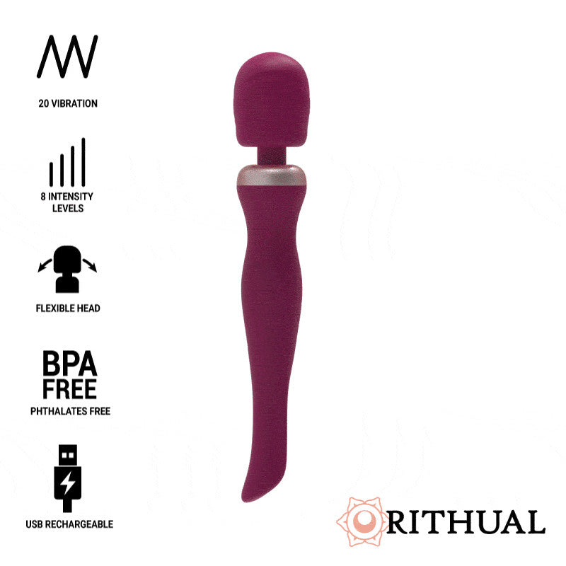 Wand vibrator RITHUAL AKASHA WAND RECHARGEABLE 2.0 ORQUIDEA