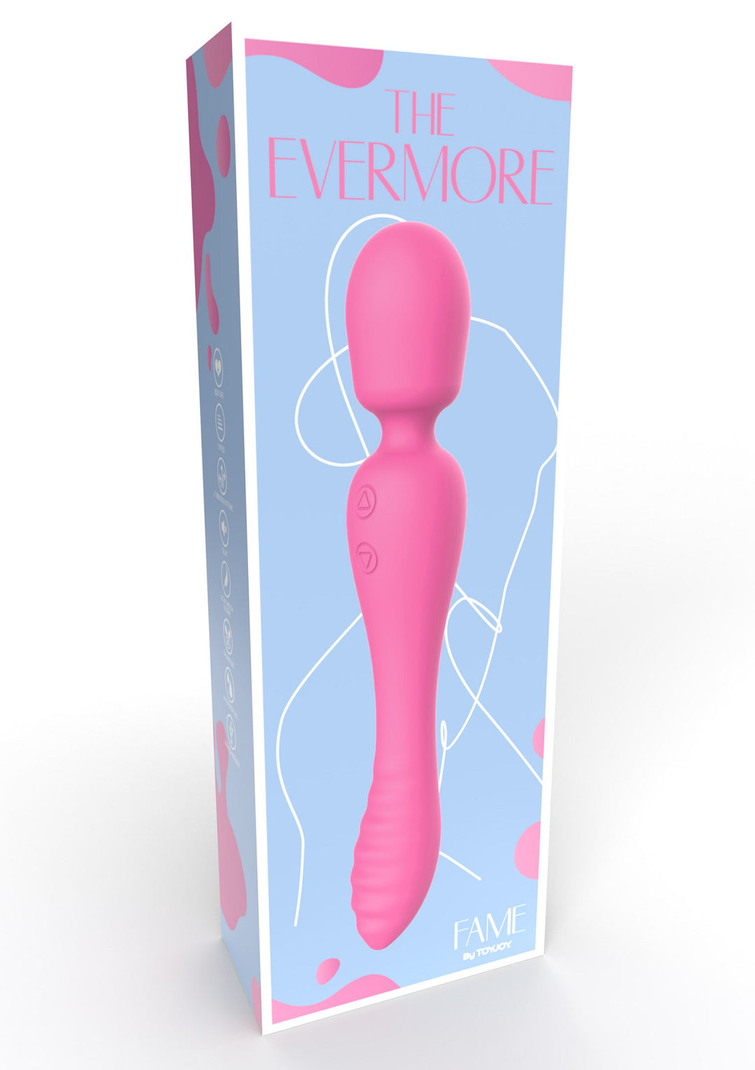 Vibratore wand The Evermore 2 in 1 Massager