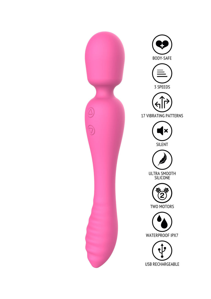 Vibratore wand The Evermore 2 in 1 Massager